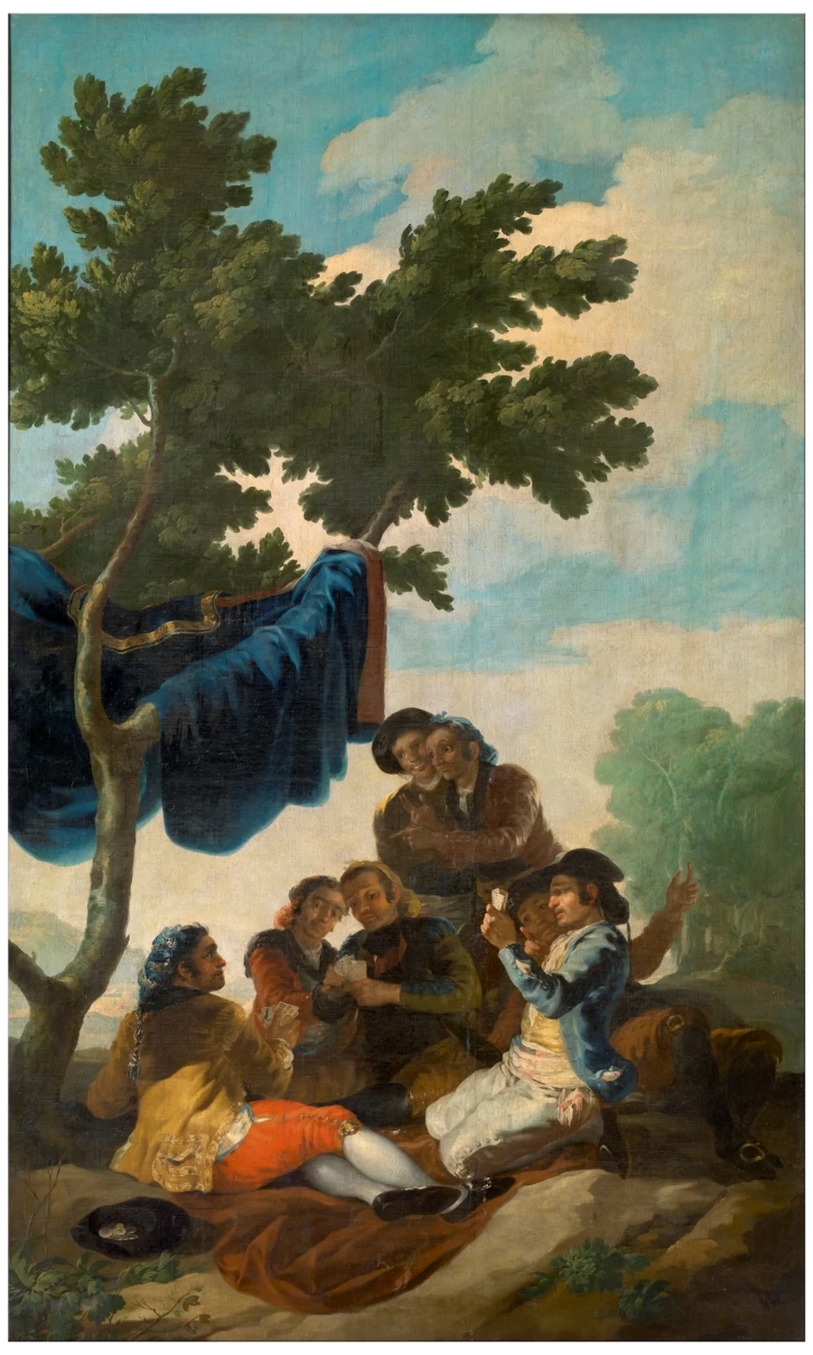 Francisco de Goya y Lucientes - 331, giocatori di carte, Museo del Prado, Madrid
